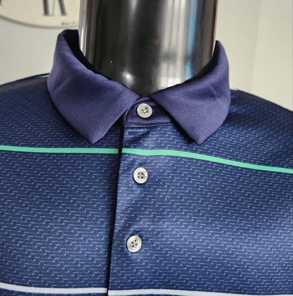 PGA Tour Men's Polo Golf Shirt, Size L, Pro Series, Pre-owned, Rarely worn - Picture 3 of 11